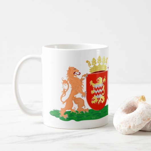 Alblasserwaard En De Landen Van Arkel Beneden De Z Kaffeetasse (Mit Donut)