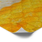 Alboino Burmese Python Snake Poster (Ecke)