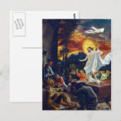 Albrecht Altdorfer Die Auferstehung Christi Postkarte (Vorne/Hinten)