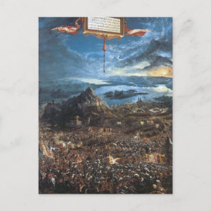 Albrecht Altdorfer Die Schlacht Alexanders Postkarte