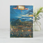 Albrecht Altdorfer - Die Schlacht von Alexander be Einladung (Stehend Vorderseite)