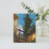 Albrecht Altdorfer Landschaft mit Brücke Postkarte (Stehend Vorderseite)