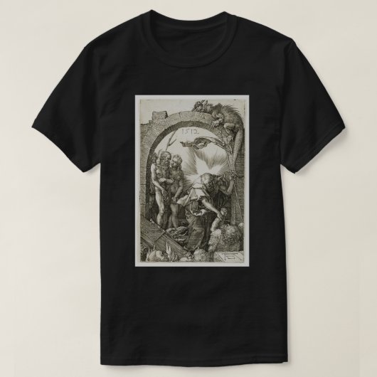 Albrecht Drer Christ in Limbo 1512 T-Shirt (Design vorne)