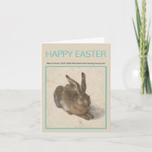 Albrecht Dürer 1502 HARE Osterkarte