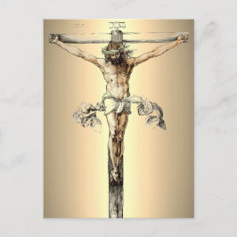 Albrecht Dürer 1505 Christ über die Kreuzpostkarte Postkarte