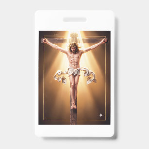 Albrecht Dürer 1505 Christus am Kreuz Abzeichen Ausweis