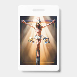 Albrecht Dürer 1505 Christus am Kreuz Abzeichen Ausweis