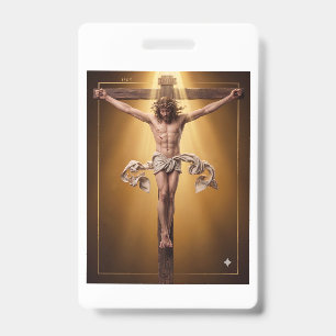 Albrecht Dürer 1505 Christus am Kreuz Abzeichen Ausweis