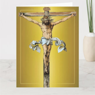 Albrecht Dürer 1505 Christus am Kreuz. Karte