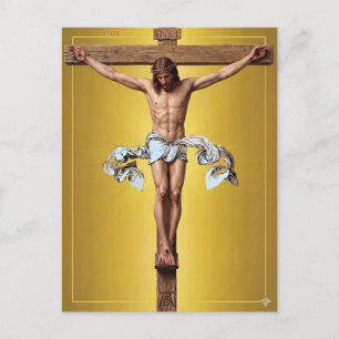 Albrecht Dürer 1505 Christus am Kreuz Postkarte