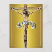 Albrecht Dürer 1505 Christus am Kreuz Postkarte