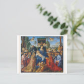 Albrecht Dürer 1506 Fest der Rosary Postcard Postkarte (Stehend Vorderseite)
