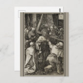 Albrecht Dürer 1512 Christus als Kreuzfahrer Postkarte (Vorne/Hinten)