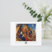Albrecht Dürer #3 - Fine Art Postcard Postkarte (Stehend Vorderseite)