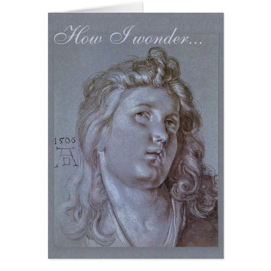 Albrecht Dürer Angel Thoughts CC0371 (Vorne)