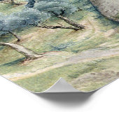 Albrecht Durer - Blick auf das Arco-Tal . Poster (Ecke)