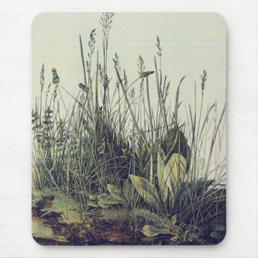 Albrecht Durer - das große Stück des Grases Mousepad (Vorne)
