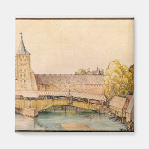 Albrecht Durer - das trockene Bar in Nürnberg Magnet