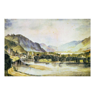 Albrecht Durer - Die Stadt Trient Poster