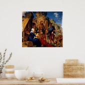 Albrecht Durer Die Verehrung der Magi Poster (Küche)