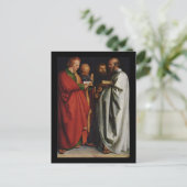 Albrecht Durer Die vier Apostel Postkarte (Stehend Vorderseite)