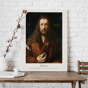 Albrecht Dürer Durer Selbstporträt 1500 Ausstellun Leinwanddruck
