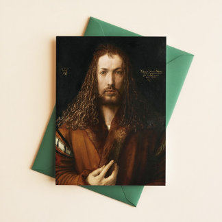 Albrecht Dürer Durer Selbstporträt Renaissance Postkarte