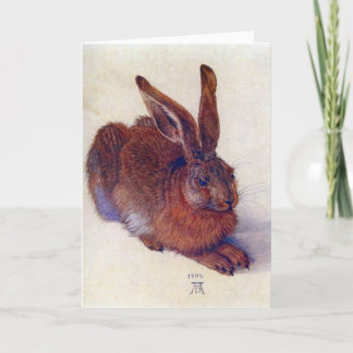 Albrecht Durer - Field hare Karte