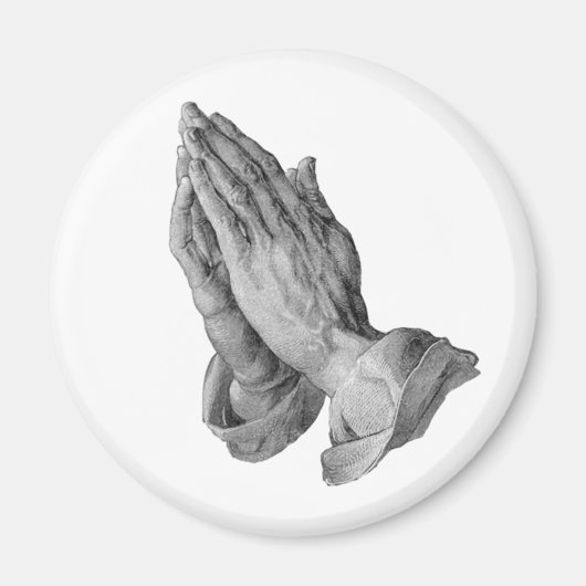 Albrecht Durer - Hände beten Magnet (Vorne)