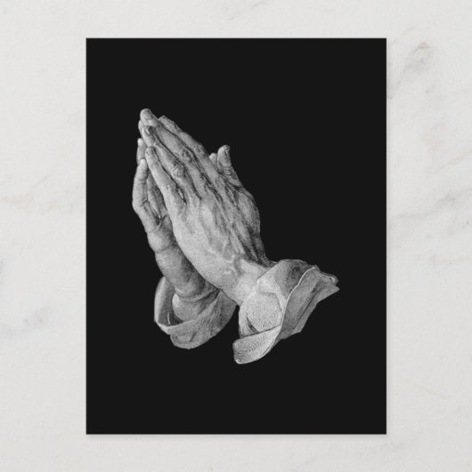 Albrecht Durer - Hände beten Postkarte (Vorderseite)