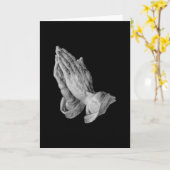 Albrecht Durer - Hands Praying Karte (Gelbe Blume)