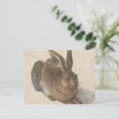 Albrecht Dürer - Hare Postkarte (Stehend Vorderseite)