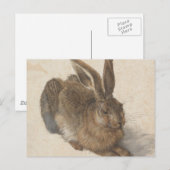 Albrecht Dürer - Hare Postkarte (Vorne/Hinten)