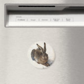 Albrecht Dürer, Junger Hase, 1502 Magnet (In Situ (Geschirrspüler))