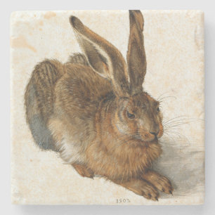 ALBRECHT DÜRER - junger Hase 1502 Steinuntersetzer