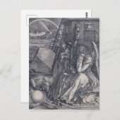 Albrecht Dürer Melencolia I Postkarte (Vorne/Hinten)