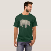 Albrecht Dürer-Nashorn T-Shirt (Vorne ganz)