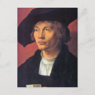 Albrecht Durer - Portrait von Bernhard von Reese Postkarte