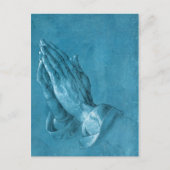Albrecht Dürer Praying Hands Postkarte (Vorderseite)