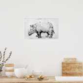 Albrecht Durer Rhinoceros Poster (Küche)