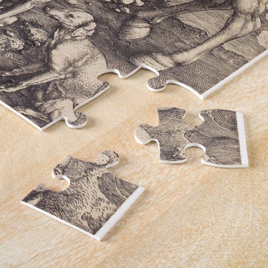 Albrecht Durer - Saint Eustace Puzzle (Seite)
