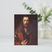Albrecht Durer - Selbstportrait 2 Postkarte (Stehend Vorderseite)