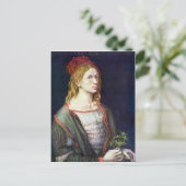 Albrecht Durer - Selbstportrait 3 Postkarte (Stehend Vorderseite)