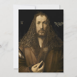 Albrecht Durer - Selbstportrait Ankündigung