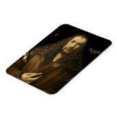 Albrecht Durer - Selbstportrait Magnet (Linke Seite)