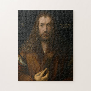 Albrecht Dürer - Selbstporträt, 1500 Jigsaw Puzzle
