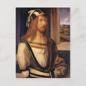 Albrecht Durer Self Portrait Postkarte (Vorderseite)