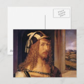Albrecht Durer Self Portrait Postkarte (Vorne/Hinten)