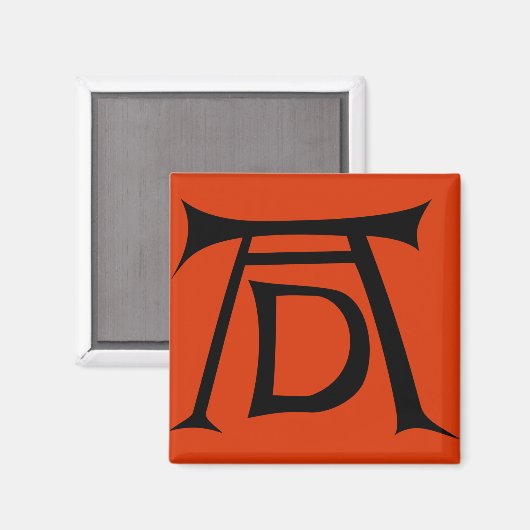 Albrecht Durer Signature Monogram Magnet (Vorderseite/Rückseite)