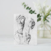 Albrecht Durer Sketch Postkarte (Stehend Vorderseite)